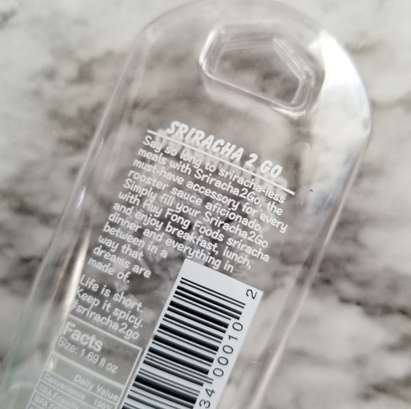 *SOLD* Sriracha Keychains, Qty 2 (Empty Bottles) - Picture 5 of 6